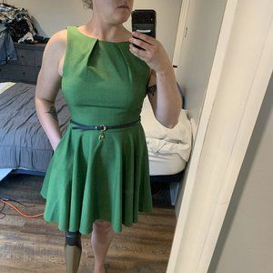 Modcloth Kelly green dress with POCKETS